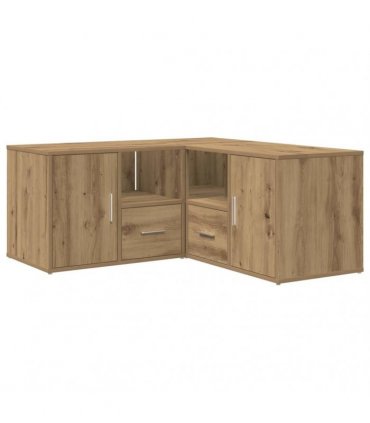 vidaXL Corner Cabinet Artisian Oak 160x40x45 cm Engineered Wood