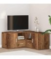 vidaXL Corner Cabinet Old Wood 160x40x45 cm Engineered Wood