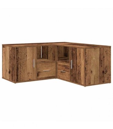 vidaXL Corner Cabinet Old Wood 160x40x45 cm Engineered Wood