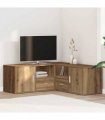 vidaXL Corner Cabinet Artisian Oak 200x40x45 cm Engineered Wood