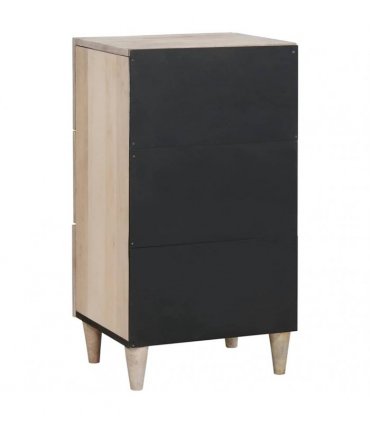 vidaXL Sideboard with Drawer White 33.5 x 40 x 75 cm — Colour: White (bleached finish)
