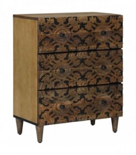 vidaXL Storage Sideboard Brown 60 x 33.5 x 75 cm Solid Mango Wood