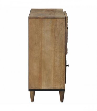 vidaXL Sideboard with Storage Brown 80 x 33.5 x 75 cm Solid Mango Wood