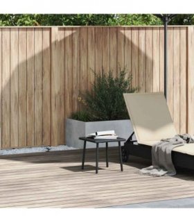 vidaXL Garden Coffee Table Rectangular Black 40x40x37 cm Poly Rattan — Size: 40 x 40 x 37 cm