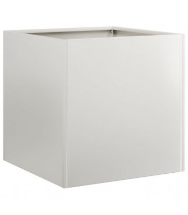 vidaXL Planter 40x40x40 cm Stainless Steel — Size: 40 x 40 x 40 cm