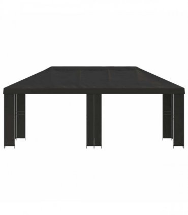 vidaXL Garden Gazebo 6 x 3 m Anthracite Polyester and Steel 190