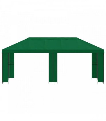 vidaXL Garden Gazebo 6 x 3 m Green Polyester and Steel 190