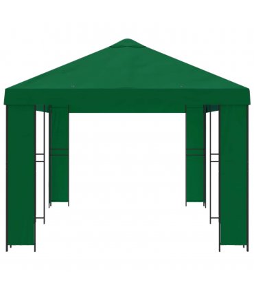 vidaXL Garden Gazebo 6 x 3 m Green Polyester and Steel 190