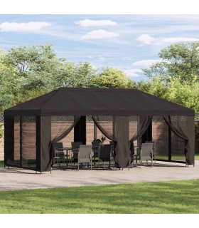 vidaXL 6 x 3 m Anthracite Polyester and Steel 190 — V0672157711