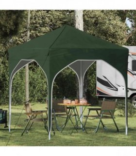 vidaXL Pop-up Party Tent 194 x 194 x 245 cm Green — Model: without sidewall
