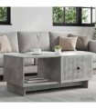 vidaXL Coffee Table Concrete Grey 90 x 50 x 40 cm Engineered Wood — V0672158091