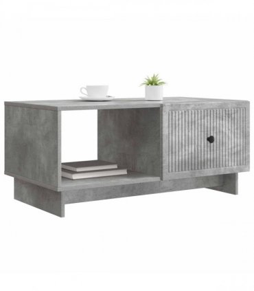vidaXL Coffee Table Concrete Grey 90 x 50 x 40 cm Engineered Wood — V0672158091