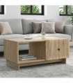 vidaXL Coffee Table Sonoma Oak 90 x 50 x 40 cm Engineered Wood — V0672158092