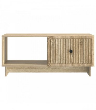 vidaXL Coffee Table Sonoma Oak 90 x 50 x 40 cm Engineered Wood — V0672158092