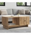 vidaXL Coffee Table Artisan Oak 90 x 50 x 40 cm Engineered Wood — V0672158093