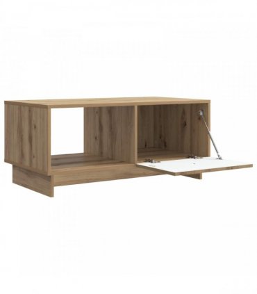 vidaXL Coffee Table Artisan Oak 90 x 50 x 40 cm Engineered Wood — V0672158093