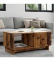 vidaXL Coffee Table Old Wood 90 x 50 x 40 cm Engineered Wood — V0672158095