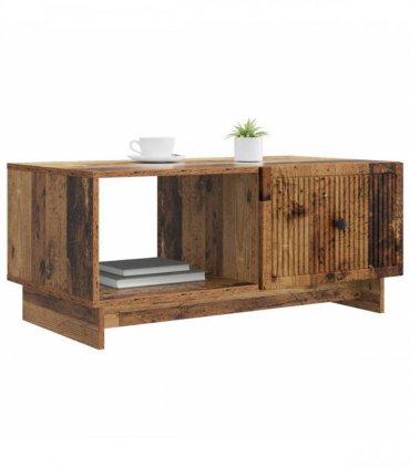 vidaXL Coffee Table Old Wood 90 x 50 x 40 cm Engineered Wood — V0672158095