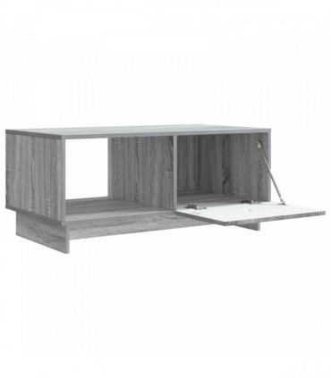 vidaXL Coffee Table Grey Sonoma 90 x 50 x 40 cm Engineered Wood — V0672158097