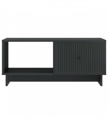 vidaXL Coffee Table Black 90 x 50 x 40 cm Engineered Wood — V0672158098
