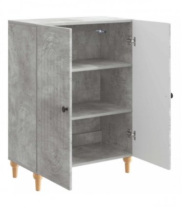 vidaXL Sideboard Concrete Grey 66 x 34.5 x 90 cm Engineered Wood — V0672158119
