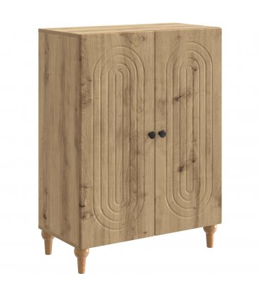 vidaXL Sideboard Artisan Oak 66 x 34.5 x 90 cm Engineered Wood — V0672158120