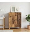 vidaXL Sideboard Old Wood 66 x 34.5 x 90 cm Engineered Wood — V0672158122