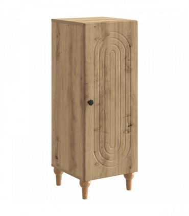 vidaXL Sideboard Artisan Oak 33 x 34.5 x 90 cm Engineered Wood — V0672158124