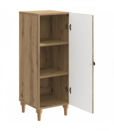 vidaXL Sideboard Artisan Oak 33 x 34.5 x 90 cm Engineered Wood — V0672158124