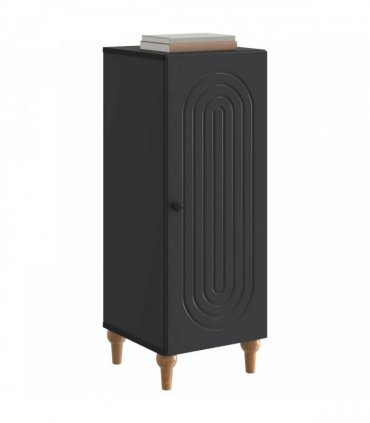 vidaXL Sideboard Black 33 x 34.5 x 90 cm Engineered Wood — V0672158125