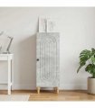 vidaXL Sideboard Concrete Grey 33 x 34.5 x 90 cm Engineered Wood — V0672158127