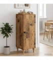 vidaXL Sideboard Old Wood 33 x 34.5 x 90 cm Engineered Wood — V0672158130