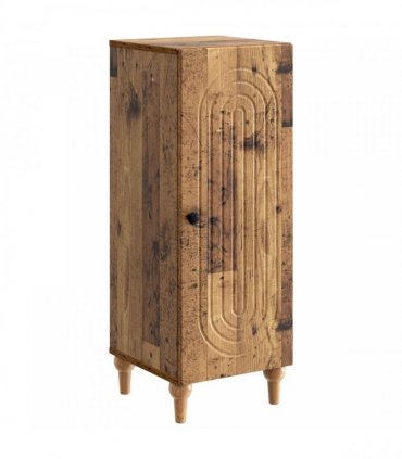 vidaXL Sideboard Old Wood 33 x 34.5 x 90 cm Engineered Wood — V0672158130