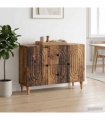vidaXL TV Cabinet Old Wood 89 x 34.5 x 60 cm Engineered Wood