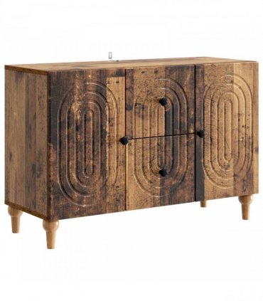 vidaXL TV Cabinet Old Wood 89 x 34.5 x 60 cm Engineered Wood