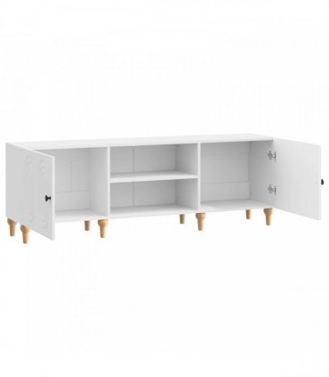 vidaXL TV Cabinet High Gloss White 150 x 31 x 50 cm Engineered Wood — V0672158179
