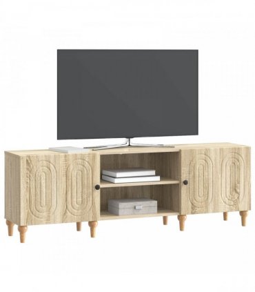 vidaXL TV Cabinet Sonoma Oak 150 x 31 x 50 cm Engineered Wood — V0672158180
