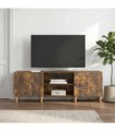 vidaXL TV Cabinet Smoked Oak 150 x 31 x 50 cm Engineered Wood — V0672158181