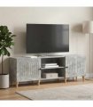vidaXL TV Cabinet Concrete Grey 150 x 31 x 50 cm Engineered Wood — V0672158183