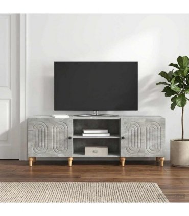 vidaXL TV Cabinet Concrete Grey 150 x 31 x 50 cm Engineered Wood — V0672158183