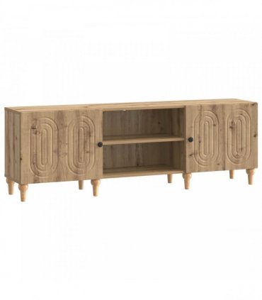 vidaXL TV Cabinet Artisan Oak 150 x 31 x 50 cm Engineered Wood — V0672158184
