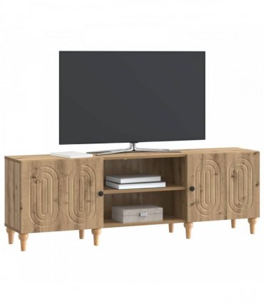 vidaXL TV Cabinet Artisan Oak 150 x 31 x 50 cm Engineered Wood — V0672158184