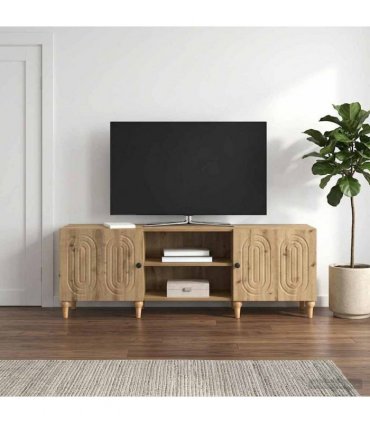 vidaXL TV Cabinet Artisan Oak 150 x 31 x 50 cm Engineered Wood — V0672158184