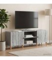 vidaXL TV Cabinet Grey Sonoma 150 x 31 x 50 cm Engineered Wood