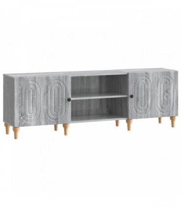 vidaXL TV Cabinet Grey Sonoma 150 x 31 x 50 cm Engineered Wood