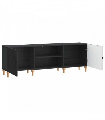 vidaXL TV Cabinet Black 150 x 31 x 50 cm Engineered Wood — V0672158186