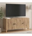 vidaXL TV Cabinet Artisan Oak 99 x 34.5 x 50 cm Engineered Wood — V0672158203