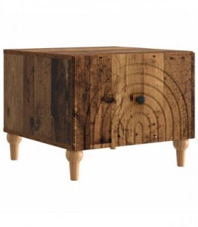 vidaXL Coffee Table Old Wood 49 x 50 x 40 cm Engineered Wood — V0672158219