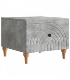 vidaXL Coffee Table Concrete Grey 49 x 50 x 40 cm Engineered Wood — V0672158226
