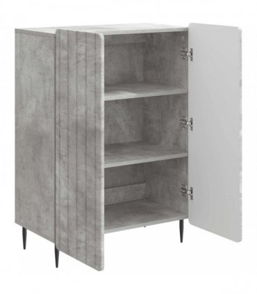 vidaXL Sideboard Concrete Grey 66 x 34.5 x 92 cm Engineered Wood — V0672158252